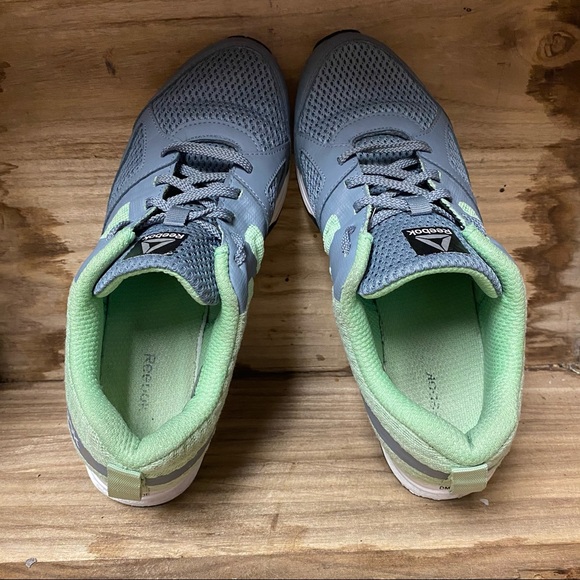 Reebok dmx ride grey green running sneakers - Picture 5 of 8